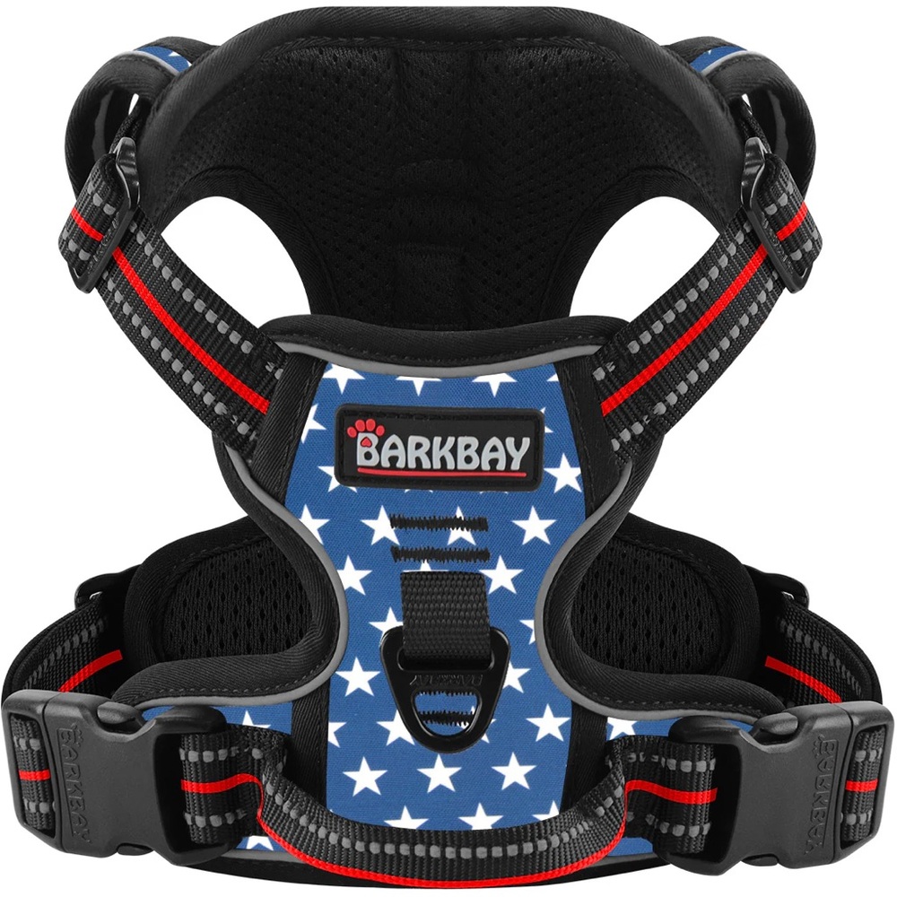BARKBAY NoPull Adventure Dog Harness with Patterns